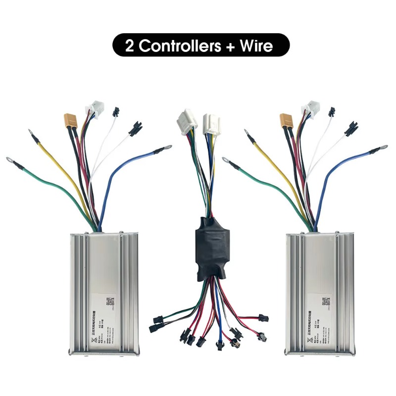 60V 5600W Dual Motor Electric Scooter - Verbesserter 60V 45A E-Scooter-Controller für Dual-Motor