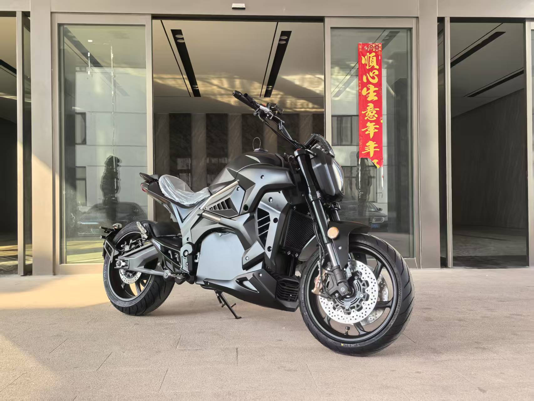 72V 5000W Electric Motorcycle - STLF 150km/h Renn-Elektromotorrad mit Lithium-Batterie für