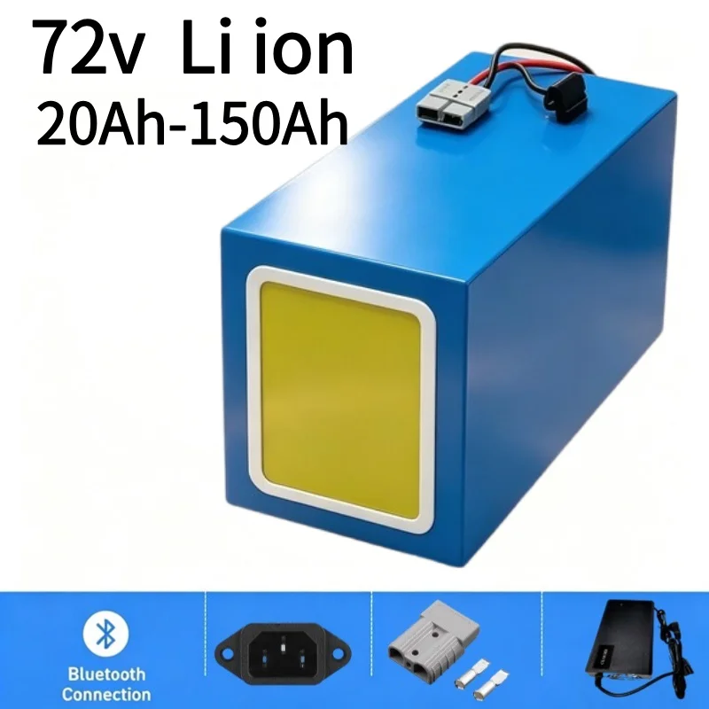 72V 60Ah Lifepo4 Battery Pack - 72V Lithium-Ionen LiPo Akku-Pack 20Ah-150Ah mit