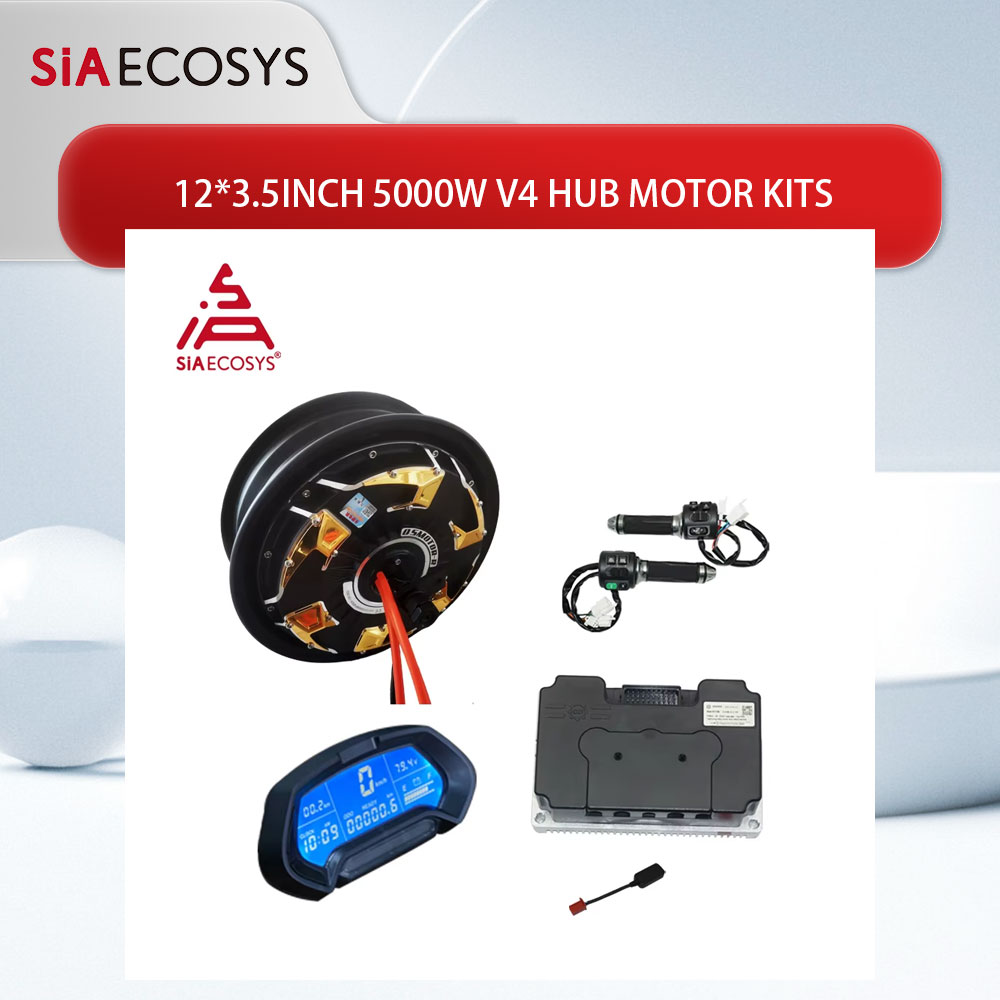 72V 5000W Electric Motorcycle - QS Motor 12*3,5 Zoll 5000W V4