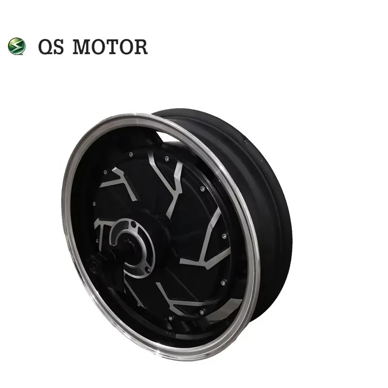Heißer Verkauf QS Motor 14*3,5 – 72V 5000W Electric Motorcycle Bewertung und Preis
