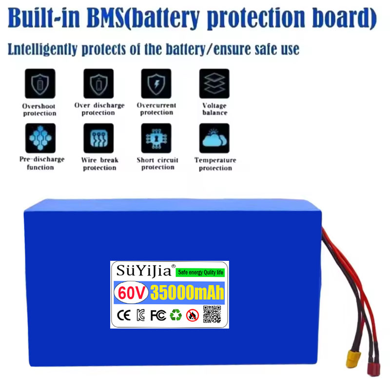 60V 35Ah 18650 Li-Ionen-Akku 2 – 60V 30Ah Electric Scooter Battery Bewertung und Preis