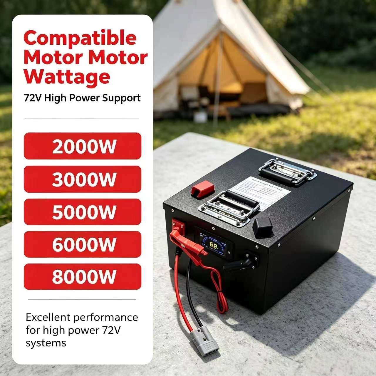 72V 50Ah 50A 60Ah 60 Ah 60A Li – 72V 60Ah Lifepo4 Battery Pack Bewertung und Preis