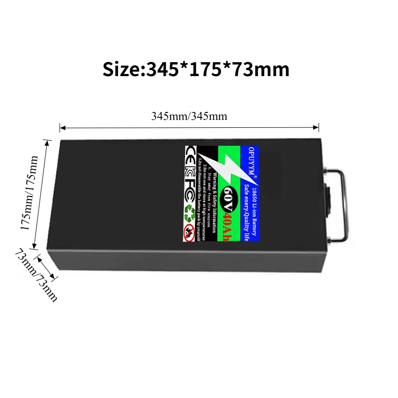 Neuer 60V 40Ah 35Ah 30Ah Elekt – 60V 30Ah Electric Scooter Battery Bewertung und Preis